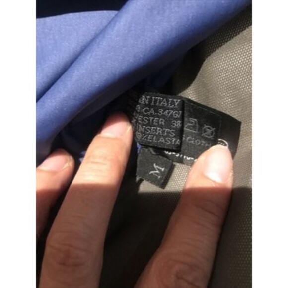 NWT PRADA short sleeve sporty shirt mesh back panel zipped seam 3/4 zipper sz M - Picture 10 of 10